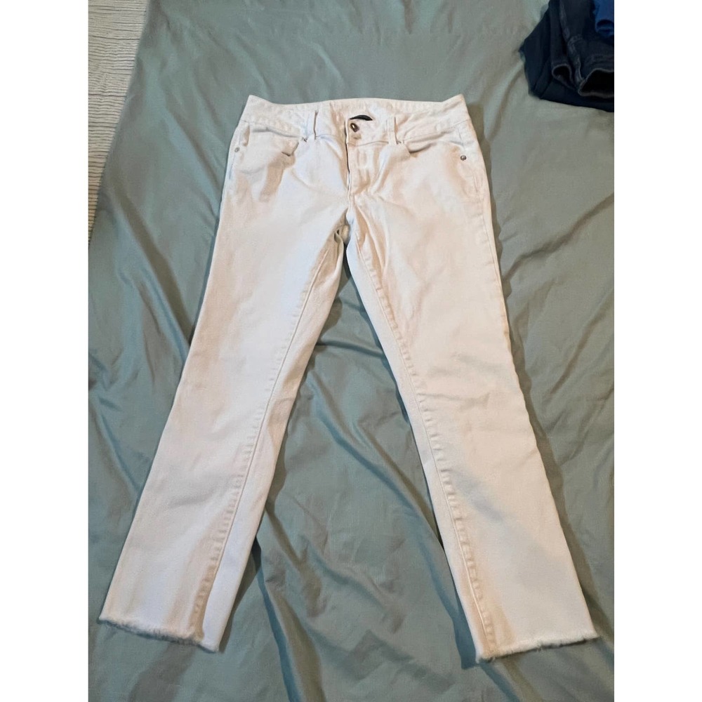 American Eagle White Denim Jeans